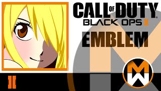 COD Black Ops 2 Emblem Tutorial - Lucy Heartfilia from Fairy Tail
