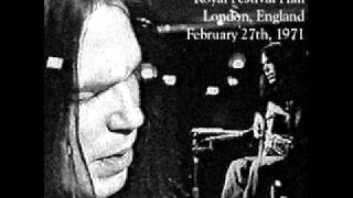 Neil Young Nowadays Clancy Can&#39;t Ever Sing Royal Hall 1971