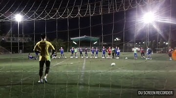 Khi Bùi Tiến Dũng tập luyện :)) Nỗi khiếp sợ của các tiền đạo