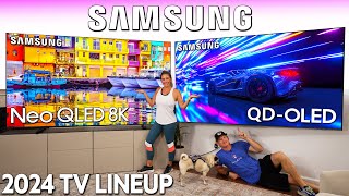 The Samsung TV Lineup  New for 2024