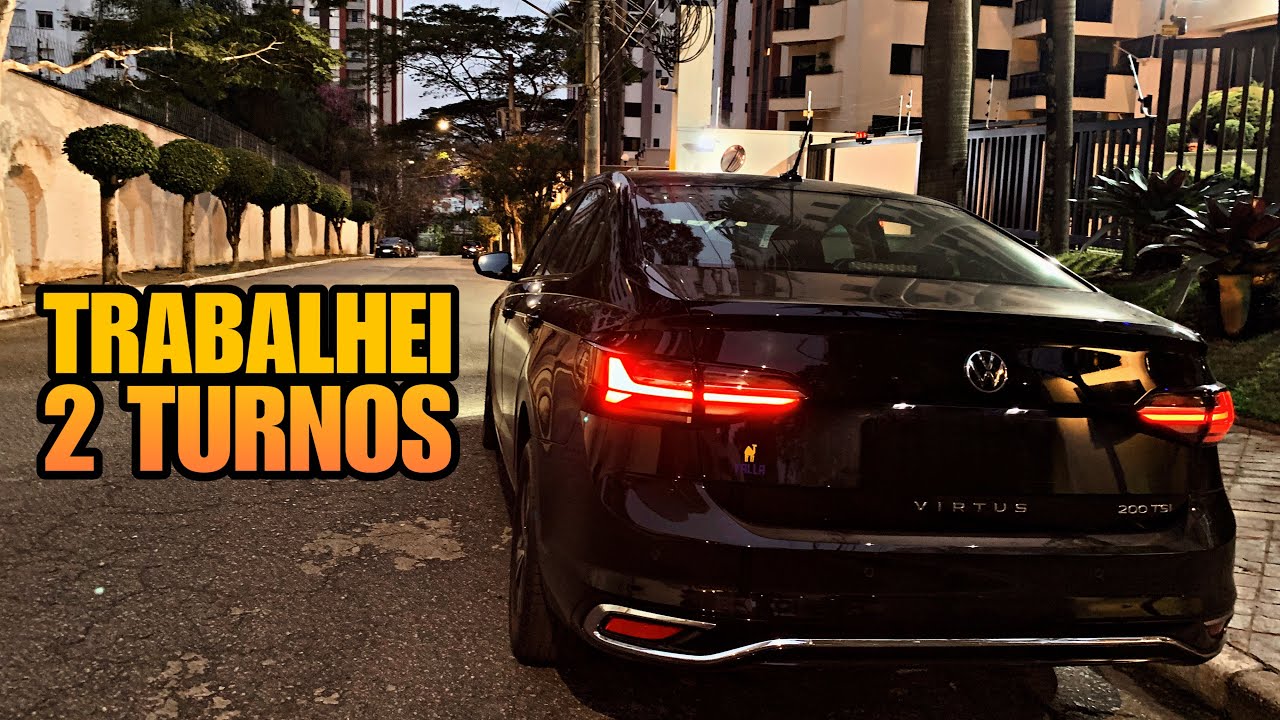 Trabalhei 2 turnos na Uber e tive um excelente resultado ✅