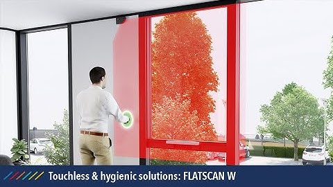 Touchless & hygienic solutions: LZR-FLATSCAN W (product)
