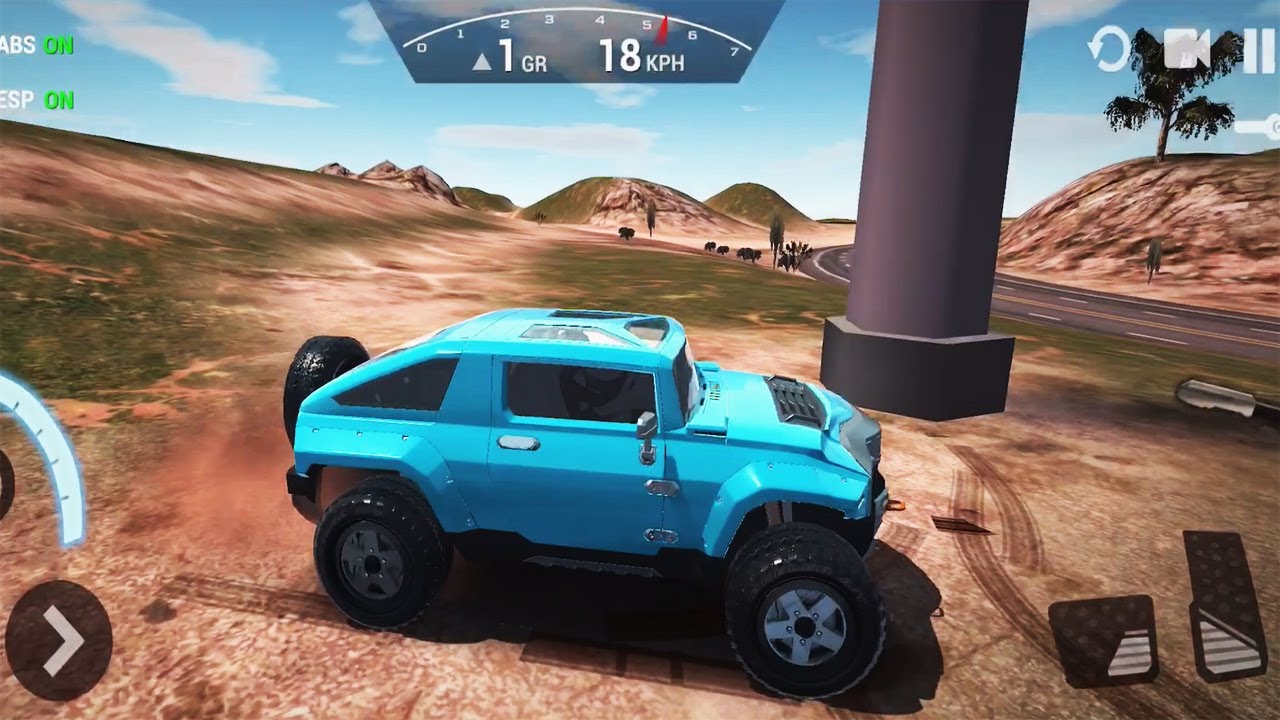 Offroad jeep simulator