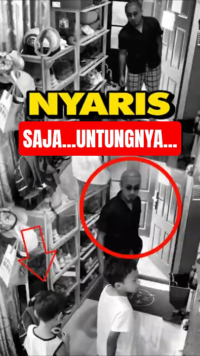 Aksi Cerdas Kakak Selamatkan Adik dan Dirinya Dari Penjahat #shorts #cctv