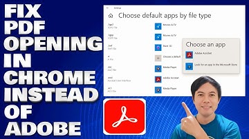 How To Fix PDFs Opening in Chrome Instead of Adobe Reader