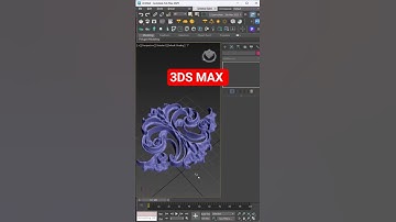 ✅ Making Decor item with Displace Modifier in 3ds Max