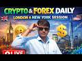 LIVE BITCOIN AND GOLD ANALYSIS | NYC STREAM | TRADING | DAY 3 | MAY 8 | TRADINGROCKET