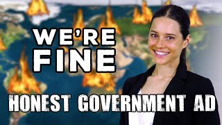 Honest Government Ad | We're F**ked image