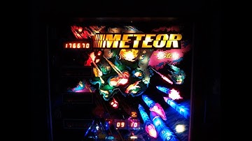 Stern METEOR Pinball Machine - 1979  - Refurbished & LED
