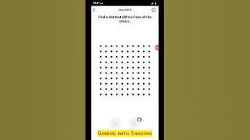 Easy Game Level 370 Find a dot that differs from all the others
