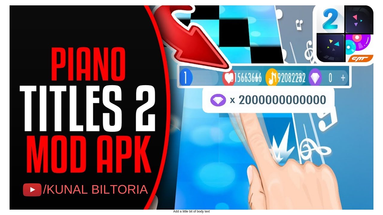 Piano Tiles 2 MOD APK 1.2.0.812 (Infinite Energy & More) Mod Apk