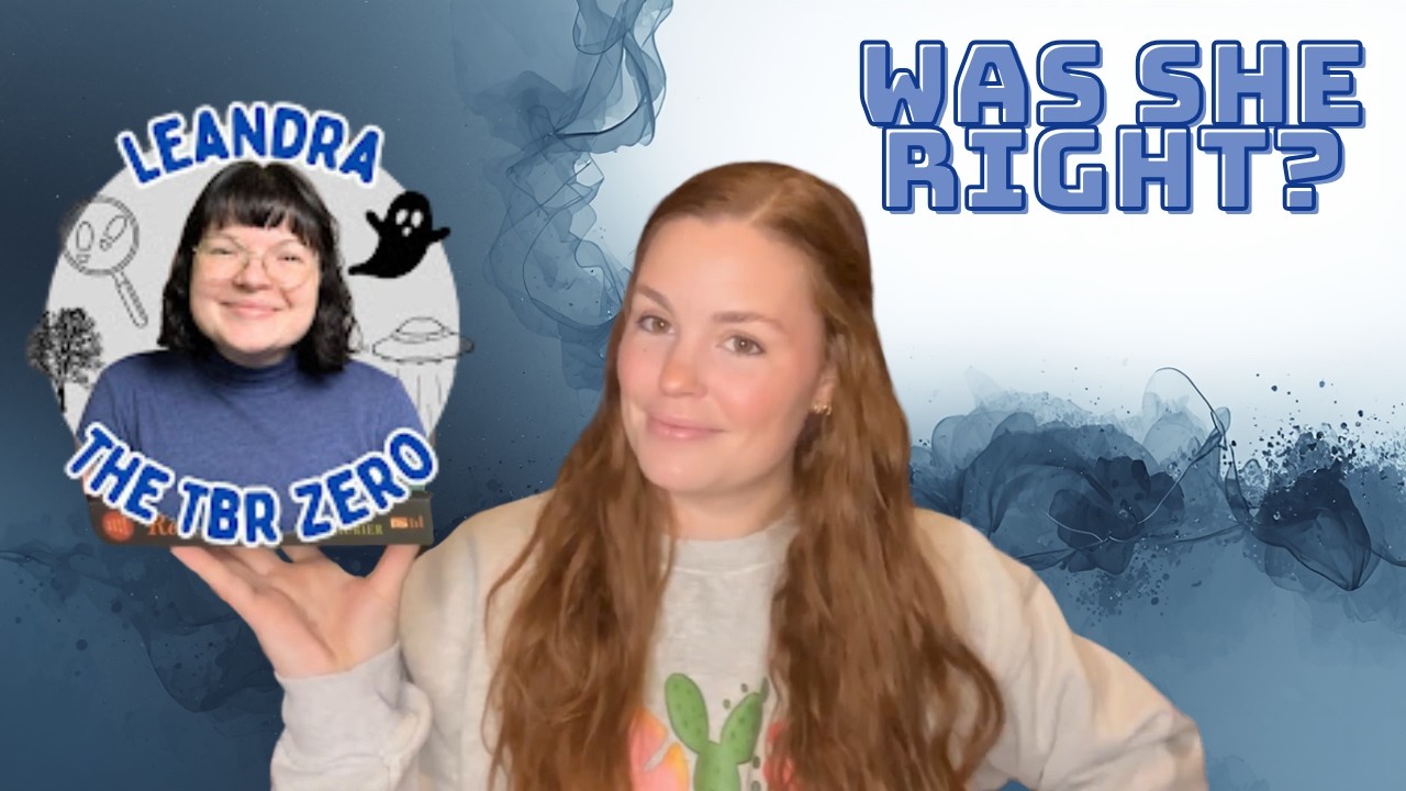 I Read Leandra the TBR Zero’s Favorite Books of 2025… Do I Agree?