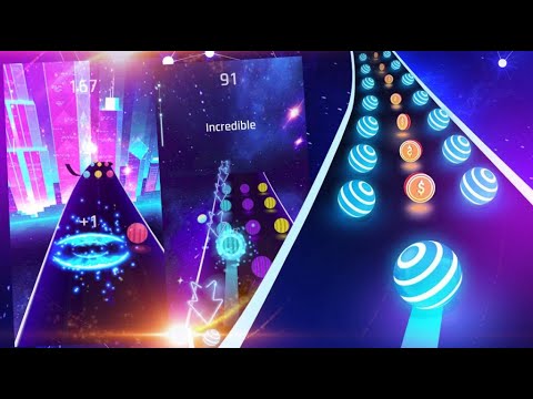 Dancing Road Color Ball Run Gameplay IOS,Android