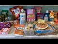 WEEKLY FOOD HAUL/SHOP WITH TESCO