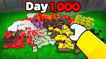 Using ADMIN COMMANDS To Get 1,000 DAYS in Roblox 99 Nights!