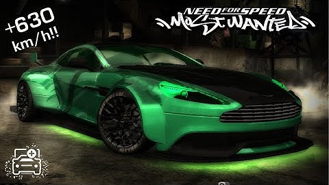 NFS Most Wanted | 2015 Aston Martin Vanquish Extended Customization & Gameplay [1080pHD]