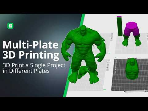 Bambu Studio Multi-Plate Printing | Print a Big Project Like a Pro