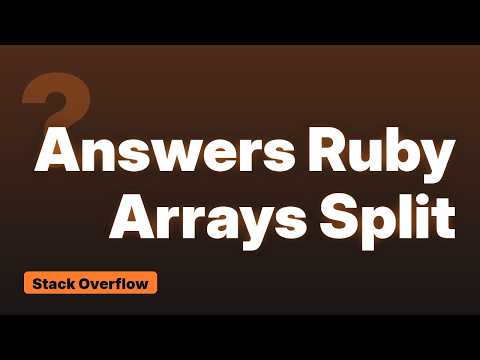 Split an array of hashes in two based on the value of a key (3 Solutions!!)