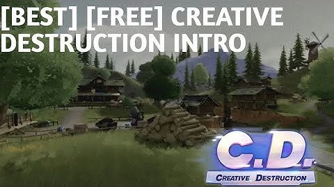 [FREE] CREATIVE DESTRUCTION INTRO (BEST ONE YET ON YOUTUBE)