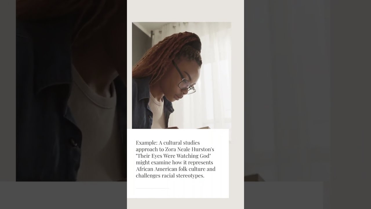 Cultural Studies| Cultural Criticism | Literary Theory