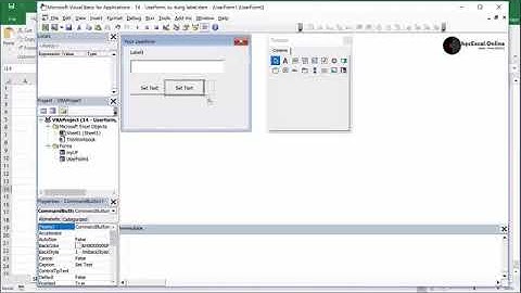 Bài 14.  Sự kiện click Bottun, change của Textbox| VBA for Excel Nâng cao | Học lập trình - YouBo
