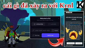 Không thể get Key client krnl nữa vì sao ? - Hướng Dẫn Hack blox fruits bằng client krnl vng roblox
