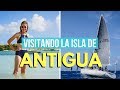 Visitando la isla de Antigua en el Caribe