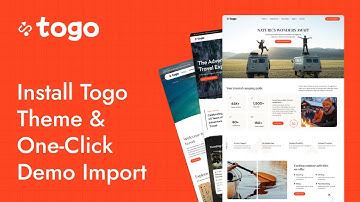 How to Install Togo Theme & Import Demo Content in One Click