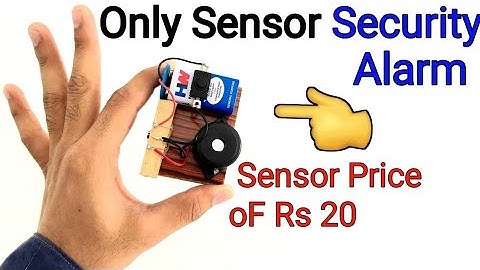 Very Smart Security Alarm Systemusing PIR Motion Sensor || InspireAward Project || Science Project