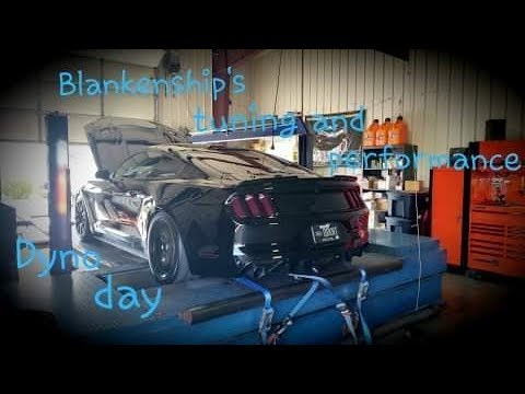 FBO Mustang GT,2018 ported mani and E85 dyno run - YouTube