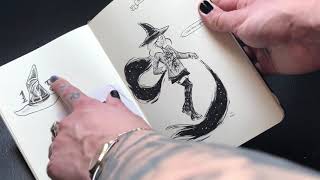 Sketchbook Show and Tell 17 @TheGothicAlice