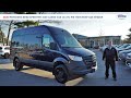 2020 Mercedes-Benz Sprinter 1500 Cargo Van 144 in. WB High Roof Gas Engine | Video Tour with Tony F.