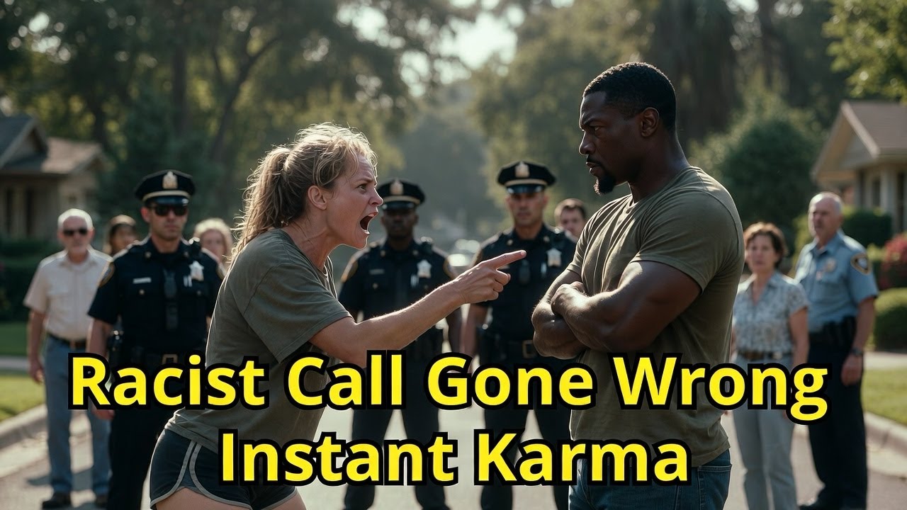 She Called Her Black Neighbor a Burglar — Seconds Later, a U.S. Marshal Badge Changed Everything