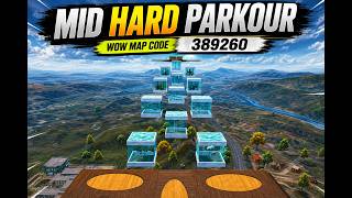 π± MID HARD PARKOUR π₯ | BGMI WOW Parkour Challenge | MAP CODE: 389260 π | ElectroXDrago
