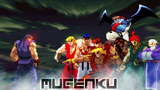 Shin Evil Ryu vs Everyone! Part 1. Street Fighter Mugen