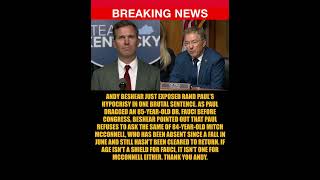 BREAKING: Andy Beshear Exposes Rand Paul's Hypocrisy in One Brutal Sentence...