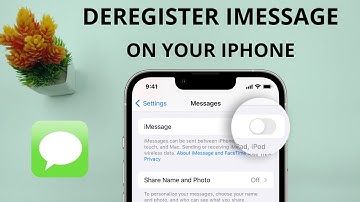 How to Deregister iMessage On iPhone | Unlink Phone Number From iMessage