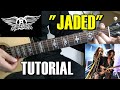 Como tocar &quot;Jaded&quot; de Aerosmith en Guitarra Completo c/Solo