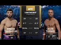 EA Sports UFC 6 Gameplay Arman Tsarukyan vs Jalin Turner
