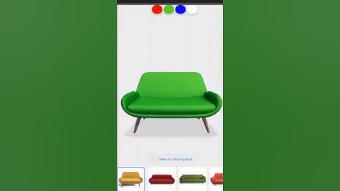 Furniture Tryon in Augmented Reality | Virtual TryOn in Website and App | #augmentedreality #ar