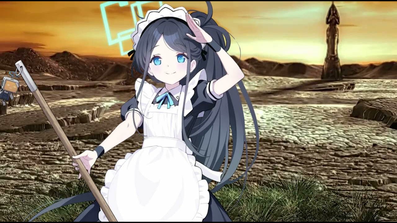 [Blue Archive] In the end maid Aris won't crit