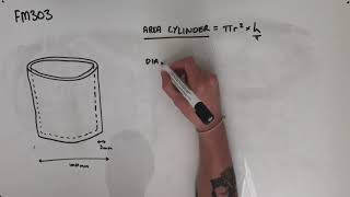 FM303 Further Maths Fortify Study Guide - "Finding Height from Volume"