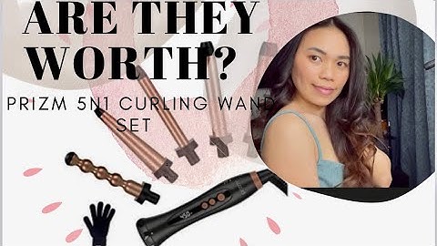Prizm 5-in-1 Curling Wand  Set