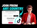 How to join tiktok creativity program beta from any country