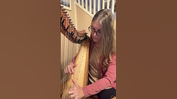 23oct25 Random Bass Line Game! 9 notes CGEAFGAD #harp #improvisation #randomnumbers #pentatonicscale