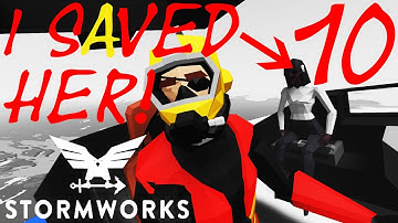 LIFE SAVER Gets STUCK on a Table - Stormworks: Build and Rescue - Career Mode - S1 E10