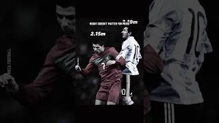 Height Doesn’t Matter for Messi! #messi #soccer #football #footballshorts