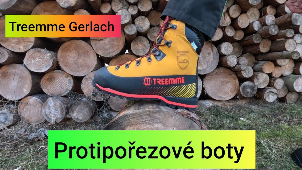 Protipořezové boty Treemme Gerlach, Lesný obuvník, JP FOREST 