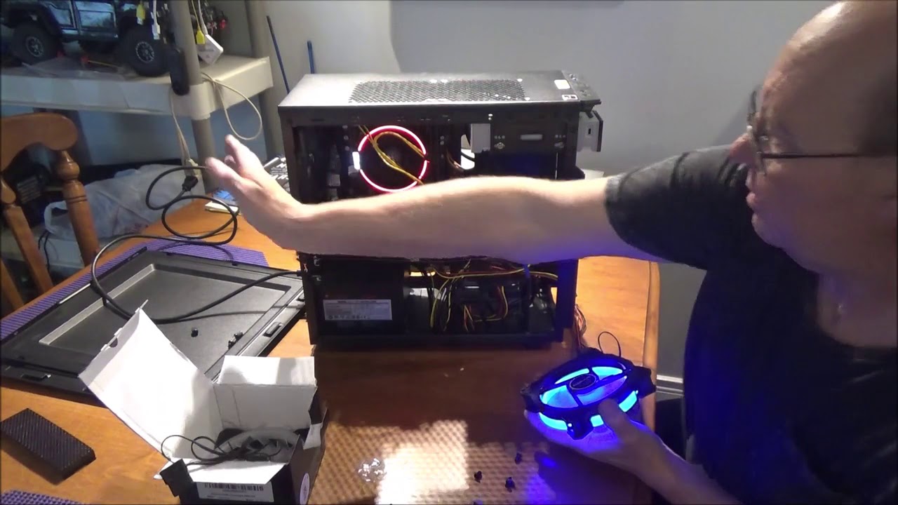 MDG Apton R7 2700 Gamer Tower Level 1 Upgrades - YouTube