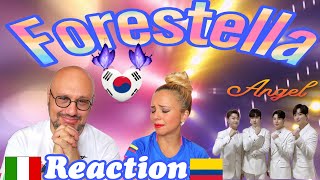Forestella - Angel | 포레스텔라 - Angel 열린 음악회 ♬Reaction and Analysis 🇮🇹Italian And Colombian🇨🇴